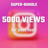 5000 Aufrufe auf jedes deiner Reels